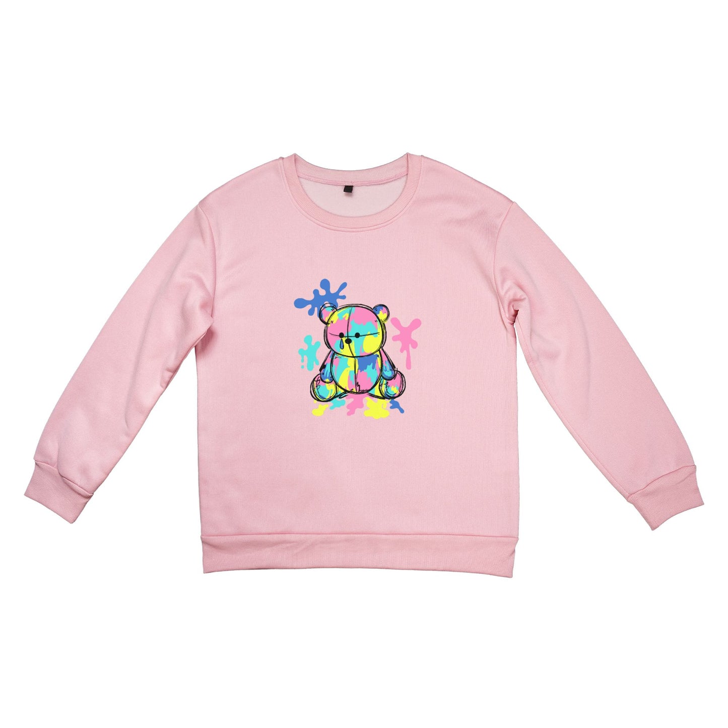 HAPUP® Cozy Fleece-Lined Women's Sweatshirt | Custom Heat Transfer Print | Anti-Pill Polyester