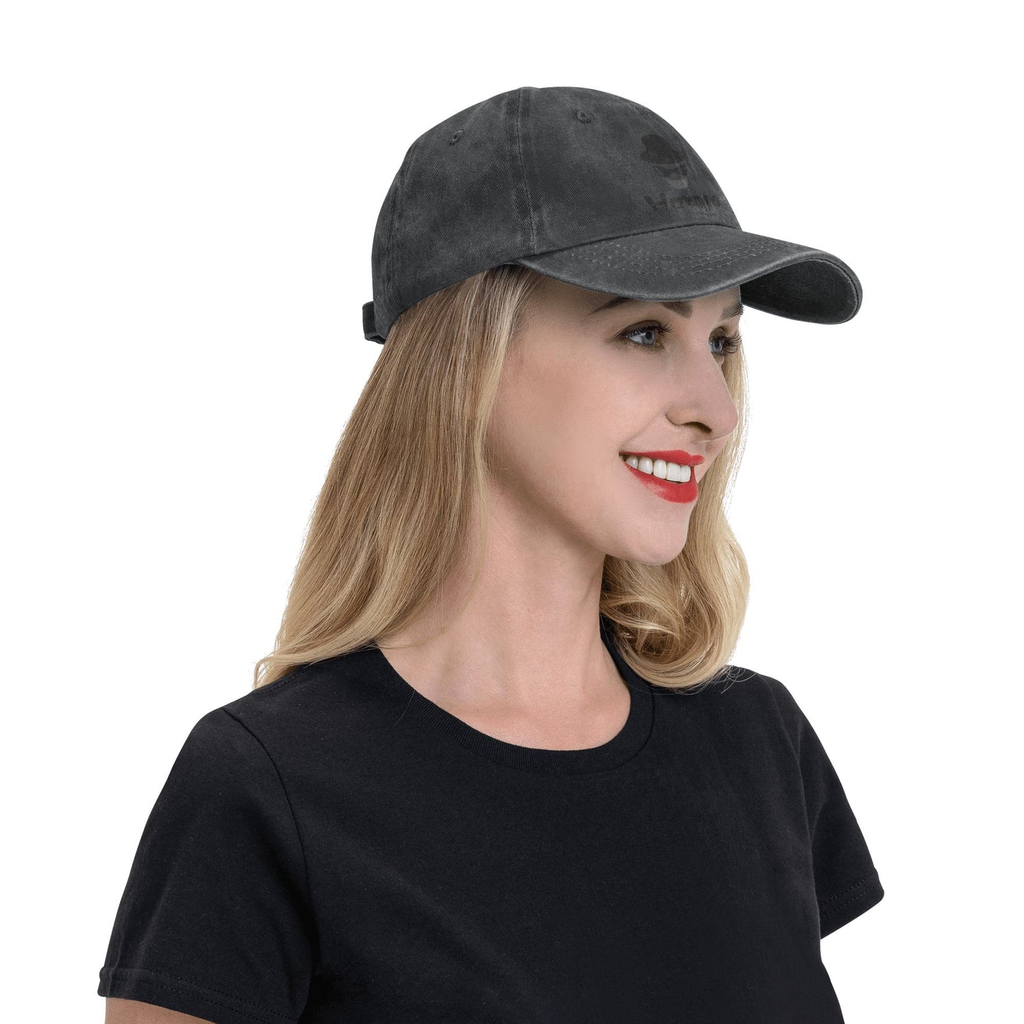 HAPUP® Customizable Washed Denim Baseball Cap | Unisex Vintage Style, Perfect for Everyday Adventures