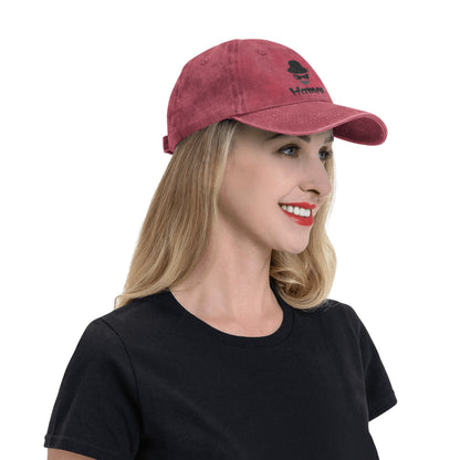 HAPUP® Customizable Washed Denim Baseball Cap | Unisex Vintage Style, Perfect for Everyday Adventures