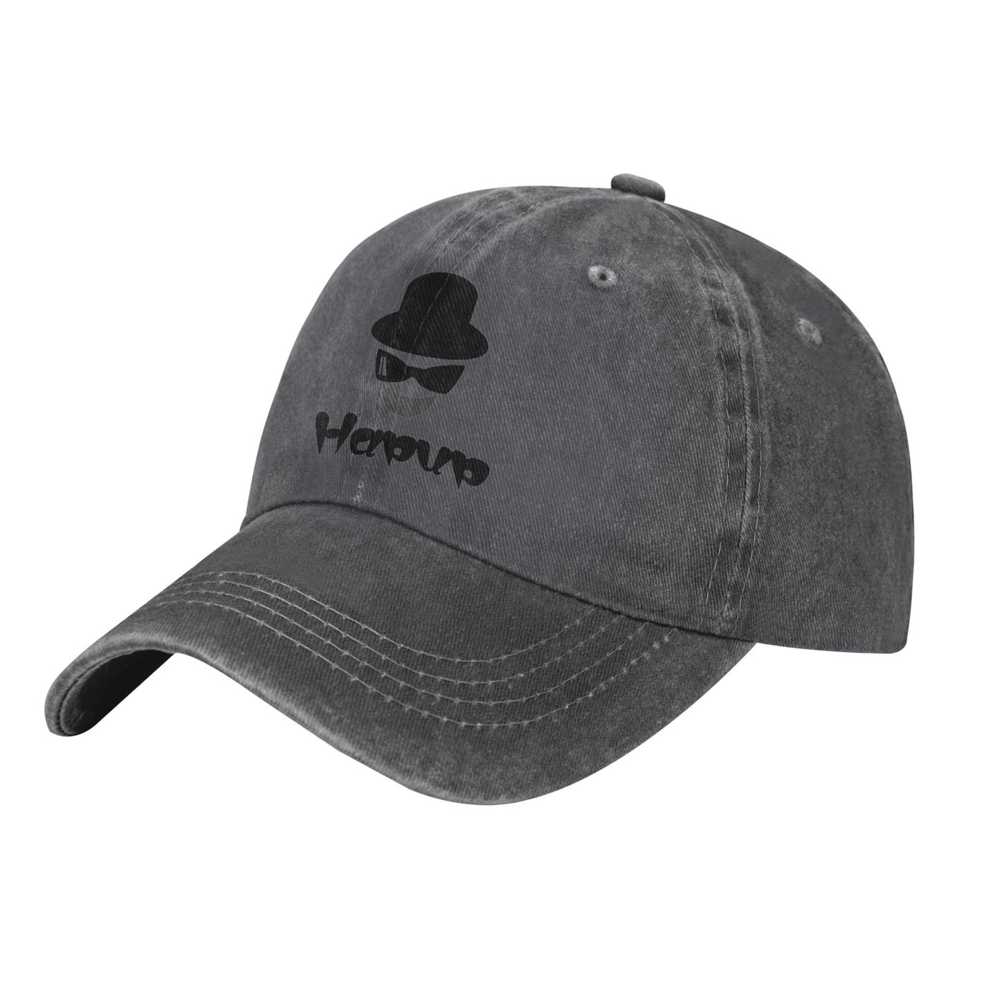 HAPUP® Customizable Washed Denim Baseball Cap | Unisex Vintage Style, Perfect for Everyday Adventures