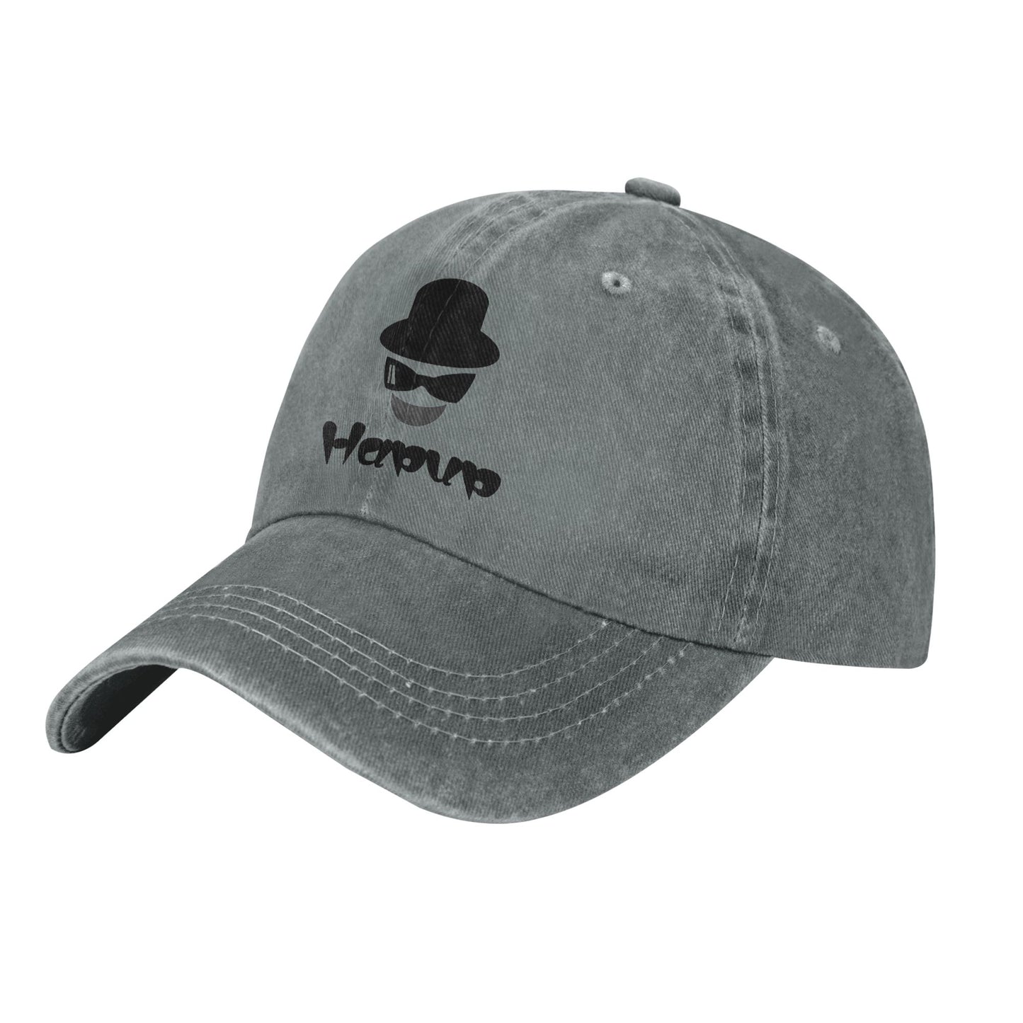 HAPUP® Customizable Washed Denim Baseball Cap | Unisex Vintage Style, Perfect for Everyday Adventures