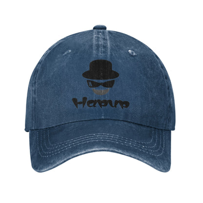 HAPUP® Customizable Washed Denim Baseball Cap | Unisex Vintage Style, Perfect for Everyday Adventures