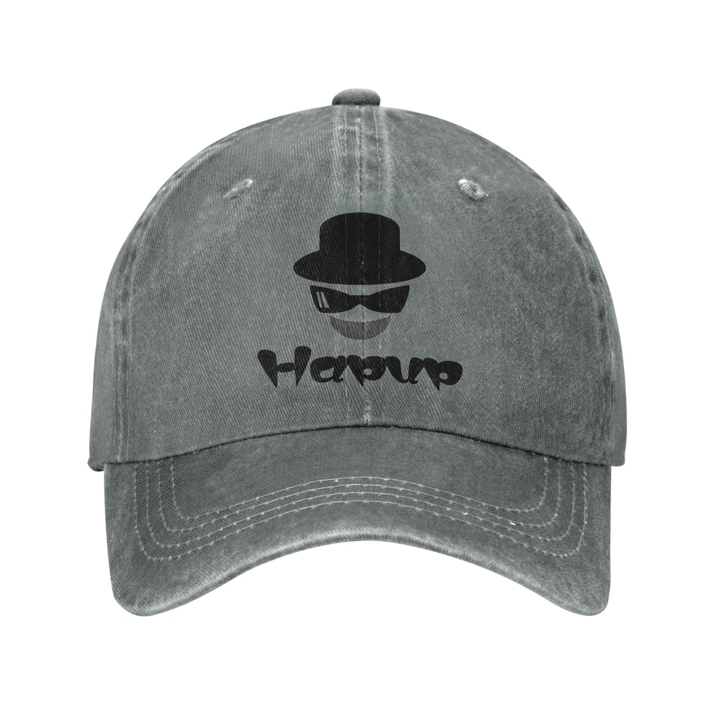 HAPUP® Customizable Washed Denim Baseball Cap | Unisex Vintage Style, Perfect for Everyday Adventures