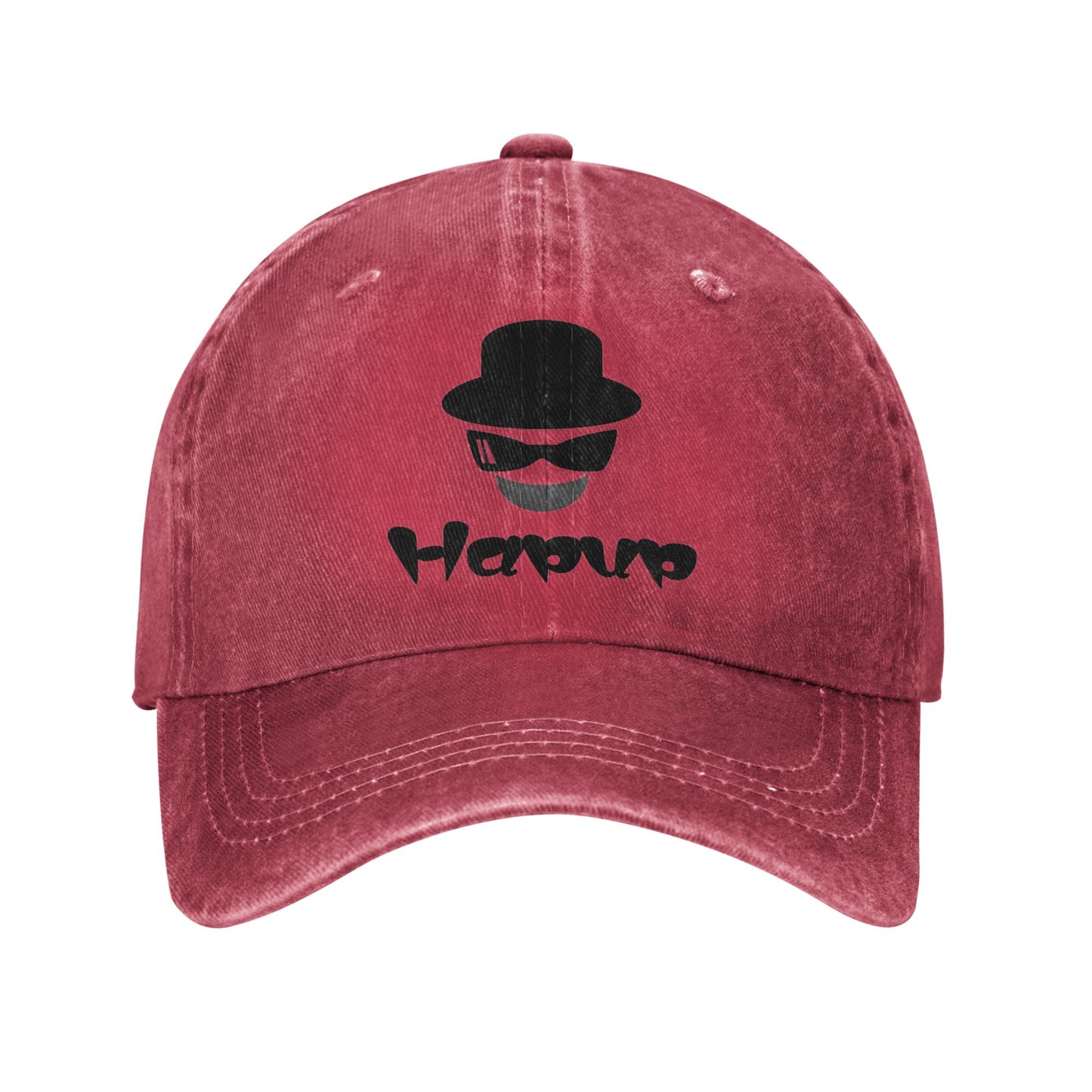 HAPUP® Customizable Washed Denim Baseball Cap | Unisex Vintage Style, Perfect for Everyday Adventures