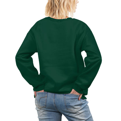 HAPUP® Cozy Fleece-Lined Women's Sweatshirt | Custom Heat Transfer Print | Anti-Pill Polyester