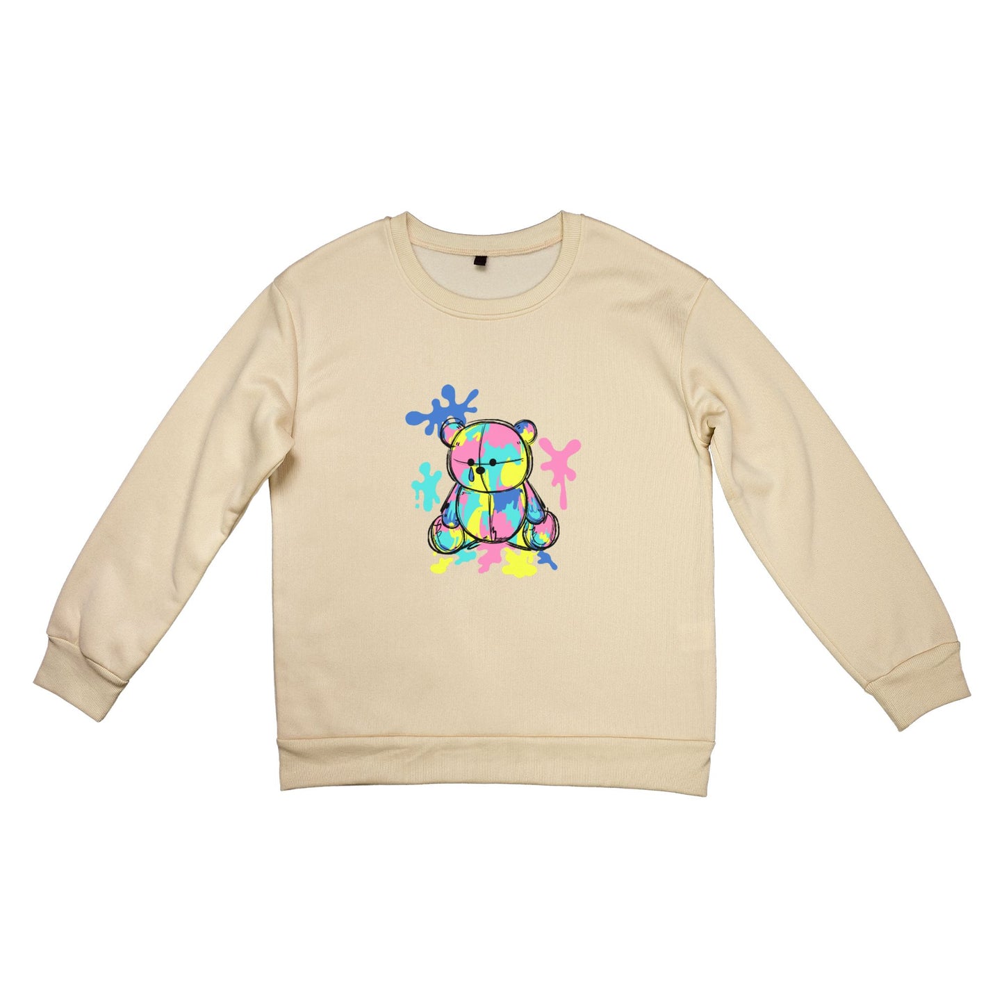 HAPUP® Cozy Fleece-Lined Women's Sweatshirt | Custom Heat Transfer Print | Anti-Pill Polyester