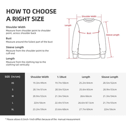HAPUP® Cozy Fleece-Lined Women's Sweatshirt | Custom Heat Transfer Print | Anti-Pill Polyester
