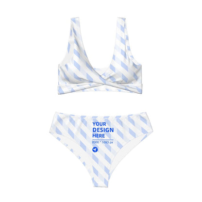HAPUP® Women’s Cross Front Bikini Set – Two Piece Swimsuit for Beach & Summer