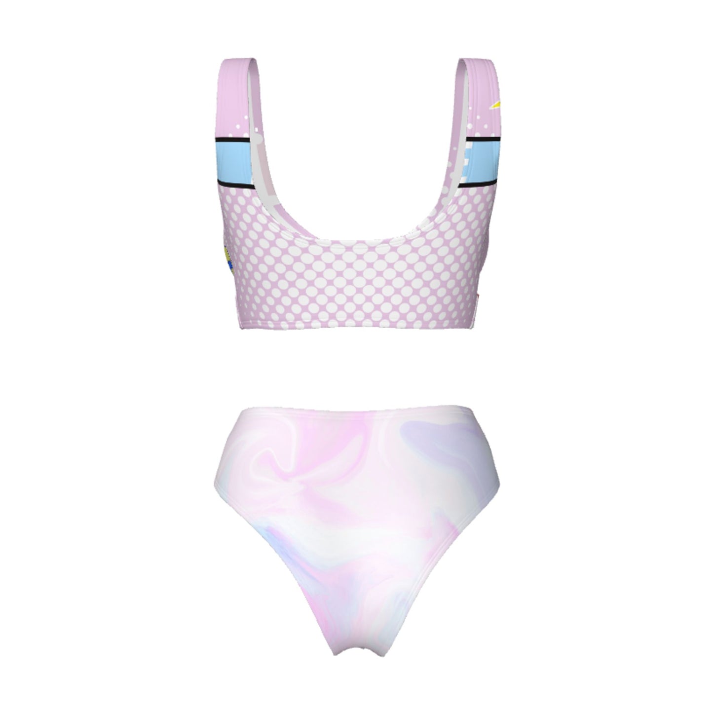 HAPUP® Women’s Cross Front Bikini Set – Two Piece Swimsuit for Beach & Summer