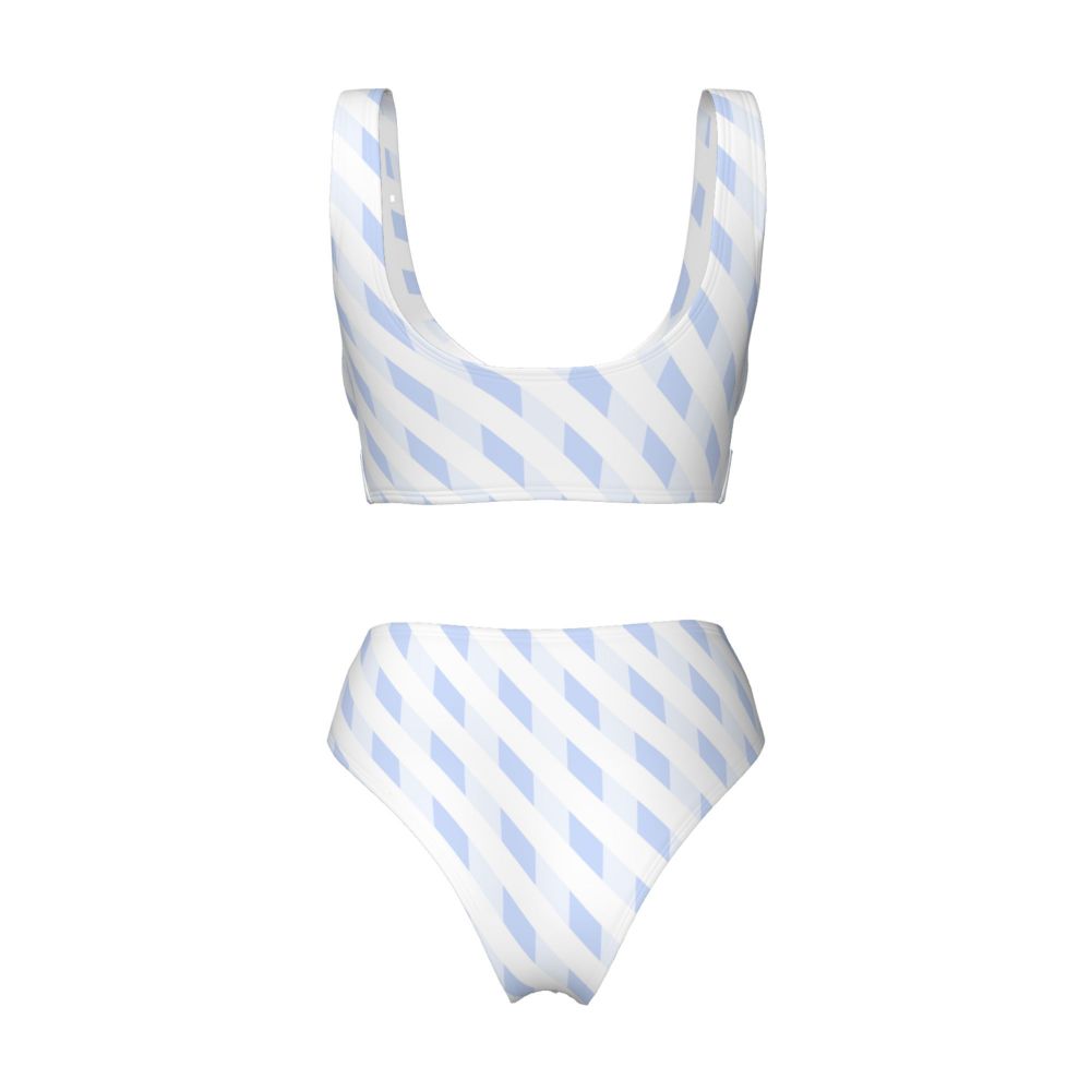 HAPUP® Women’s Cross Front Bikini Set – Two Piece Swimsuit for Beach & Summer