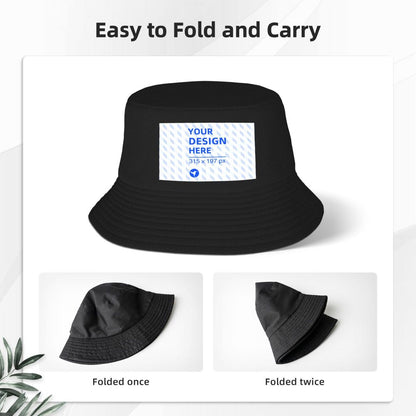 HAPUP® Bucket Hat – Unisex Sun Hat & Casual Headwear with Custom Print