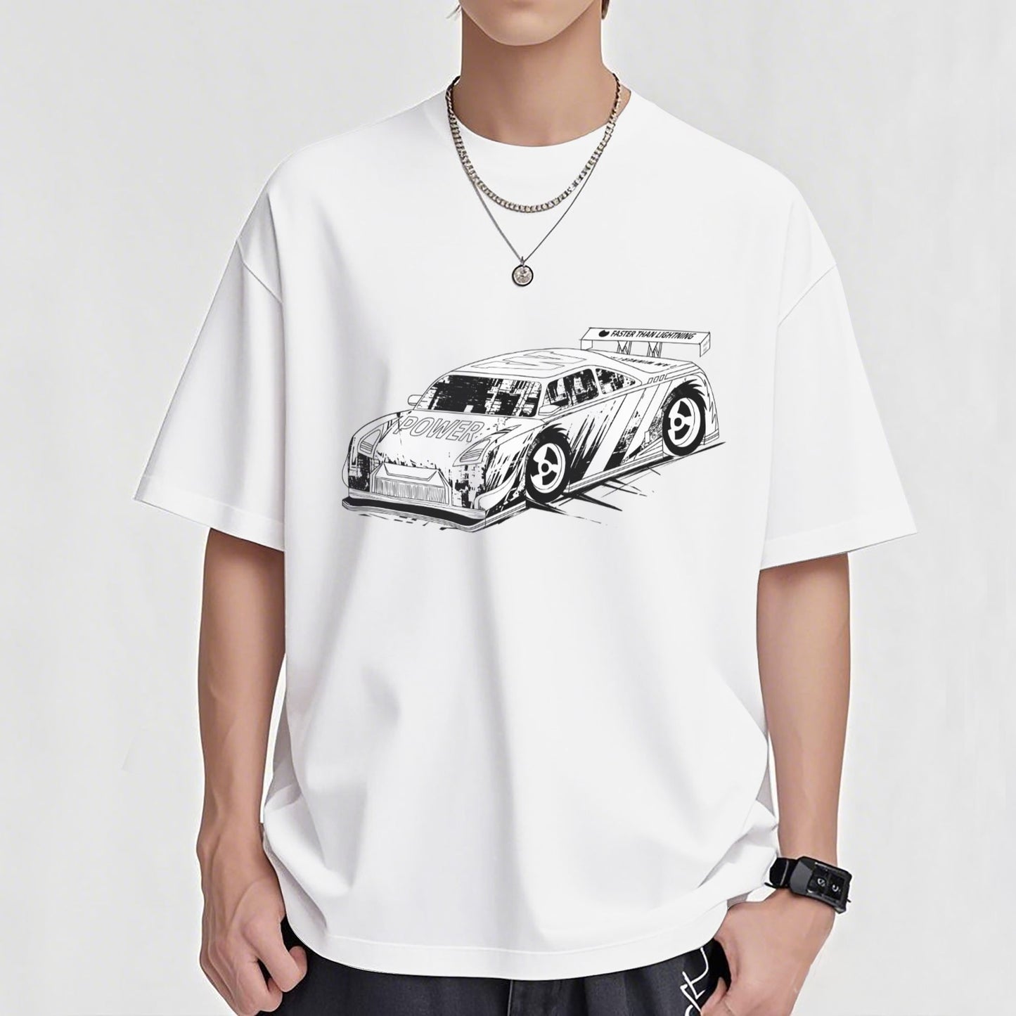 HAPUP® Cotton Graphic T-Shirt – Casual Shirt & Top for Men and Women