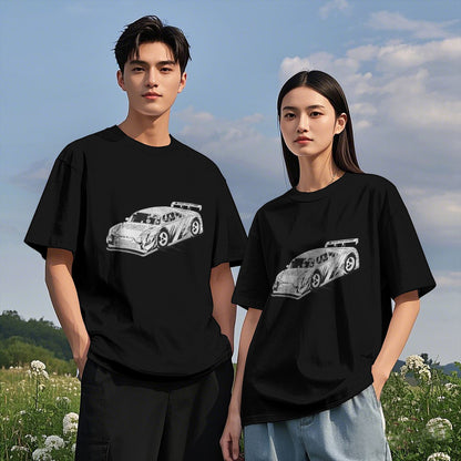 HAPUP® Cotton Graphic T-Shirt – Casual Shirt & Top for Men and Women