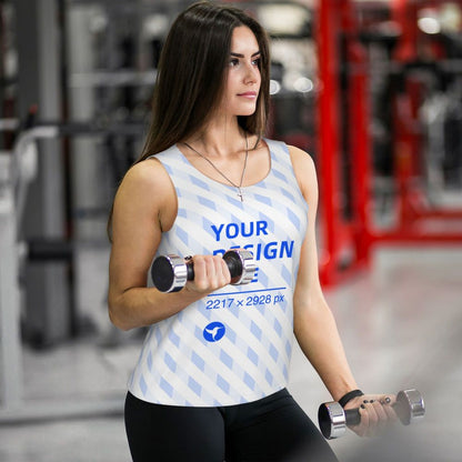 HAPUP® Women's Sports Shirt – Quick Dry Workout Tank Top for Running, Gym & Outdoor Fitness