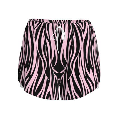 HAPUP® Women's Sports Pants – Double Layer Athletic Shorts with Phone Pocket