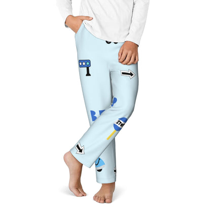HAPUP® Teen Pajama Pants – Youth Lounge Pants with Pockets for Boys & Girls