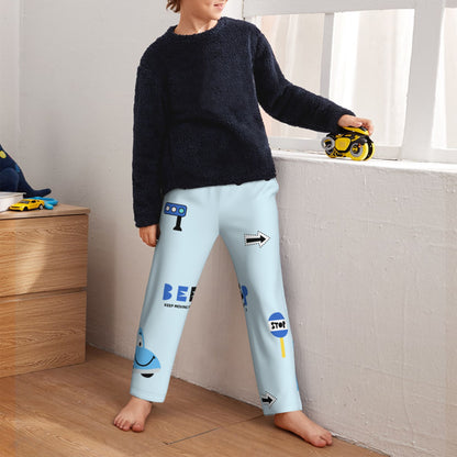 HAPUP® Teen Pajama Pants – Youth Lounge Pants with Pockets for Boys & Girls