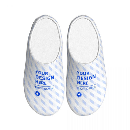 HAPUP® Cotton House Slippers – Comfortable Indoor Footwear with TPR Non-Slip Sole