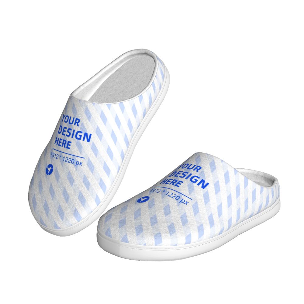 HAPUP® Cotton House Slippers – Comfortable Indoor Footwear with TPR Non-Slip Sole