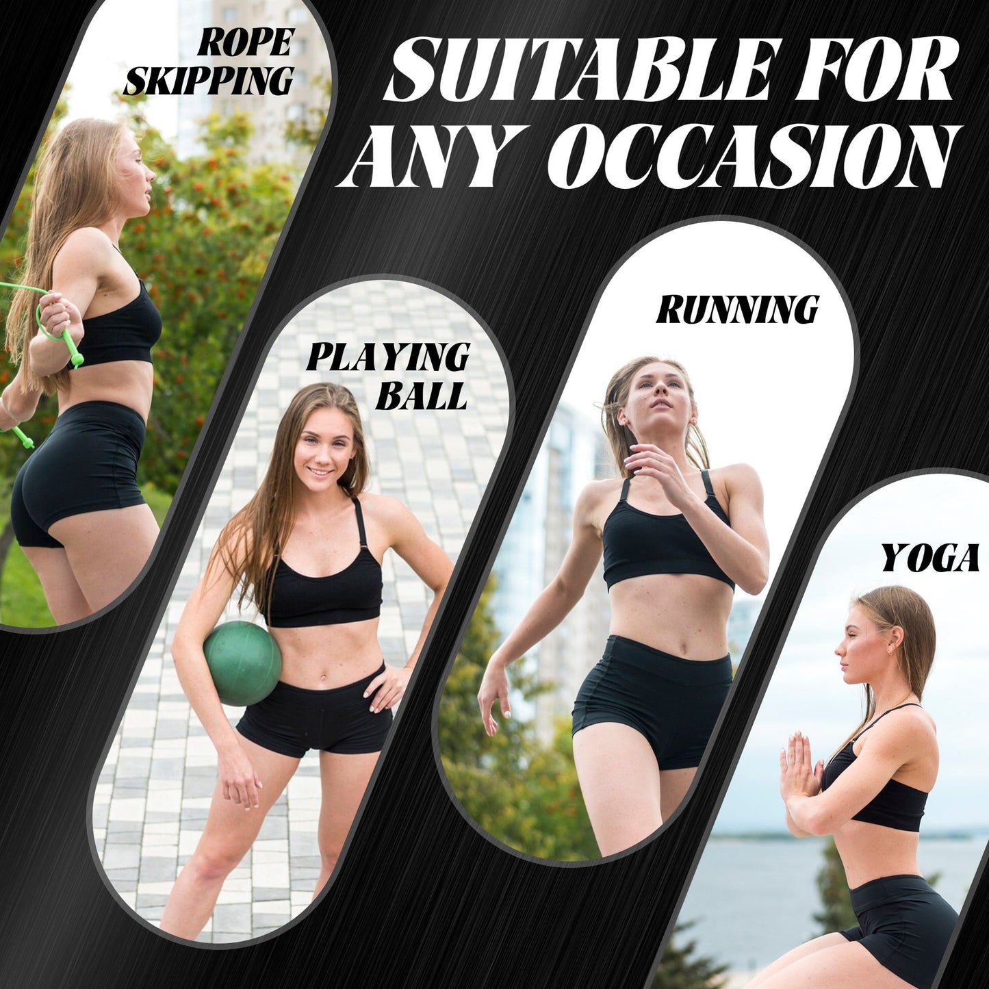 HAPUP® Women's Workout Shorts – Stretch Athletic Sports Pants for Gym & Fitness