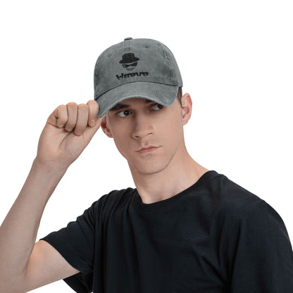 HAPUP® Customizable Washed Denim Baseball Cap | Unisex Vintage Style, Perfect for Everyday Adventures