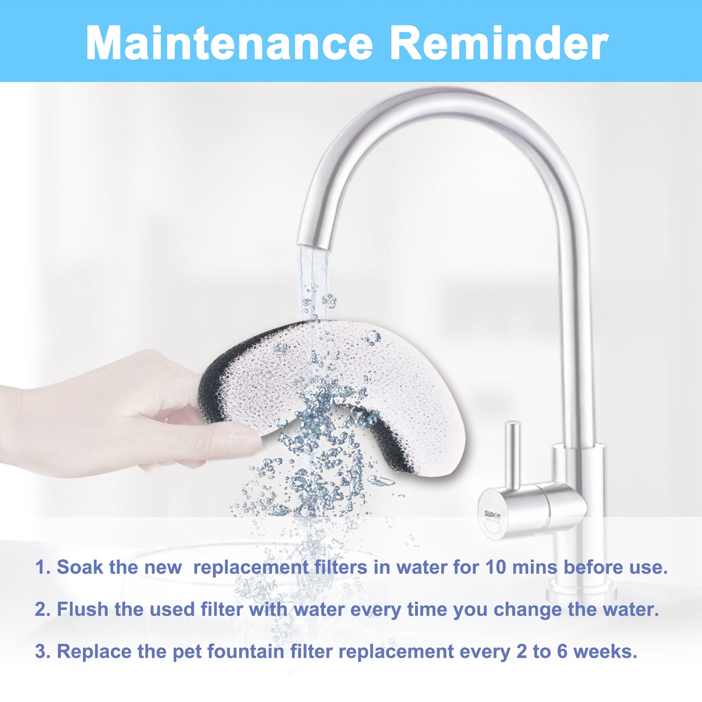 HAPUP filter dimensions – designed to fit HAPUP WF060 and other models.