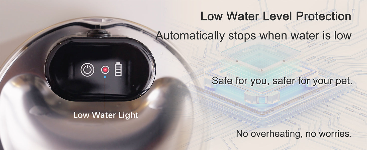 Multi-layer filtration removes hair and impurities