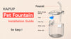 Introduction video showcasing the features of the best cat water fountain.